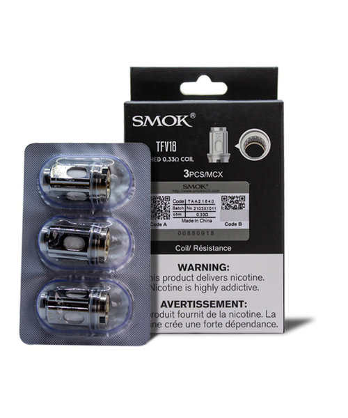 SMOK TFV18 Replacement Coils 3-Pack