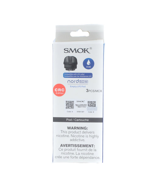 SMOK Nord 50W Replacement Pods 3-Pack