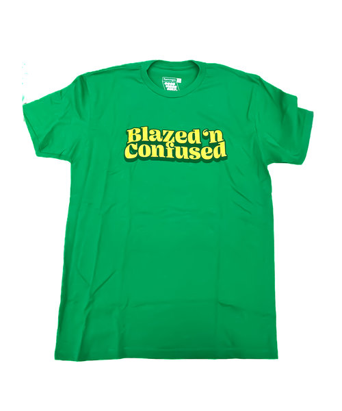 Flamingo+ T-Shirt  "Blazed n Confused"