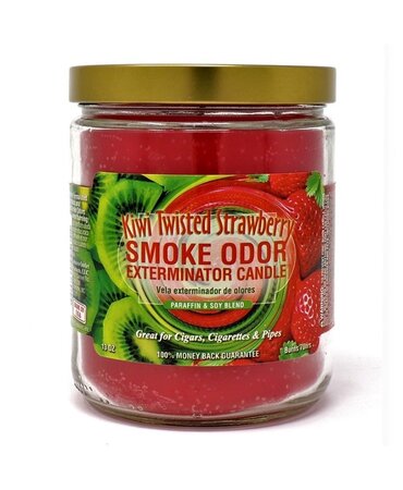 Smoke Odor Smoke Odor 13oz Candle Kiwi Twisted Strawberry
