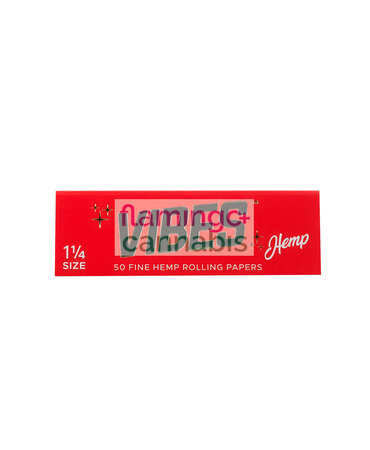 Vibes Vibes Hemp 1 1/4  Rolling Papers (50 Papers/Booklet) (red)