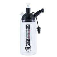 Pulsar Rip Silicone Series Gravity Bong W/ Cart Adapter Attachment Black