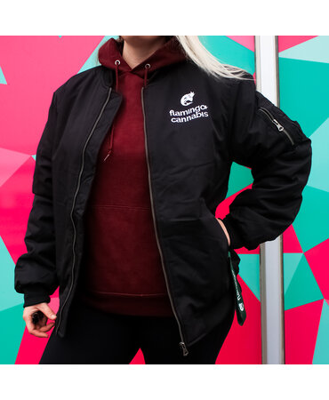 flamingo+ Flamingo+ Bomber Jacket Black flamingo+ Flamingo+ Bomber Jacket Black