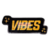 Vibes Vibes Die Cut Logo Rug 19" x 48 - Black