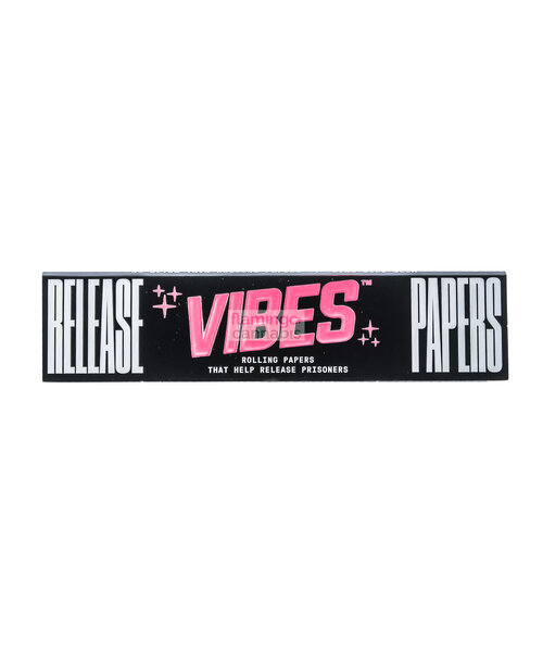 Vibes x Release Papers Ultra Thin King Size Slim  Rolling Papers (33 Papers/Booklet)