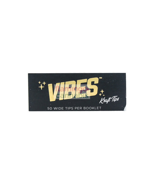 Vibes Kraft Tips 50/booklet Wide