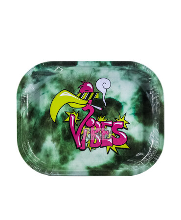 Vibes Vibes Metal Rolling Tray Mingo Small 7” x 5.5” Vibes Vibes Metal Rolling Tray Mingo Small 7” x 5.5”