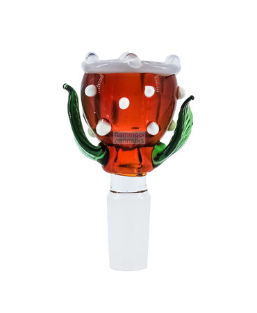 TAU Glass TAU Berry Bowl Leaf Handle