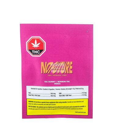no future No Future The Orange One THC Indica Gummie 1X10MG no future No Future The Orange One THC Indica Gummie 1X10MG