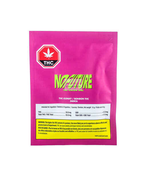 No Future The Green One THC Indica Gummie 1X10MG