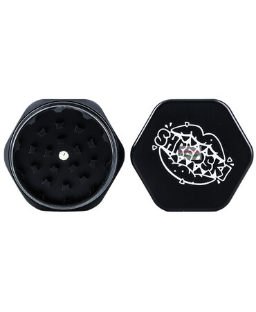 SHREDSKI SHREDSKI 2 Piece Hex Grinder SHREDSKI SHREDSKI 2 Piece Hex Grinder