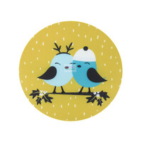 Sesh Winter Birds Silicone Dab Mat