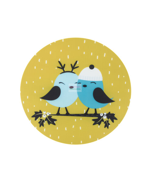 Sesh Winter Birds Silicone Dab Mat