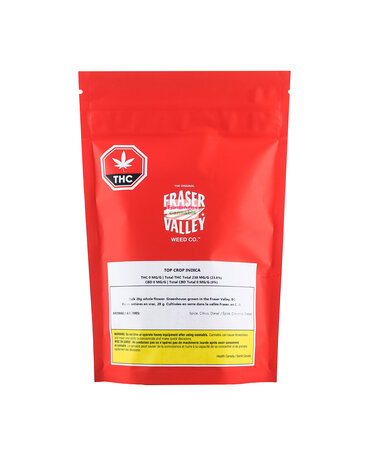 Fraser Valley Fraser Valley Top Crop Indica Flower 28G Fraser Valley Fraser Valley Top Crop Indica Flower 28G