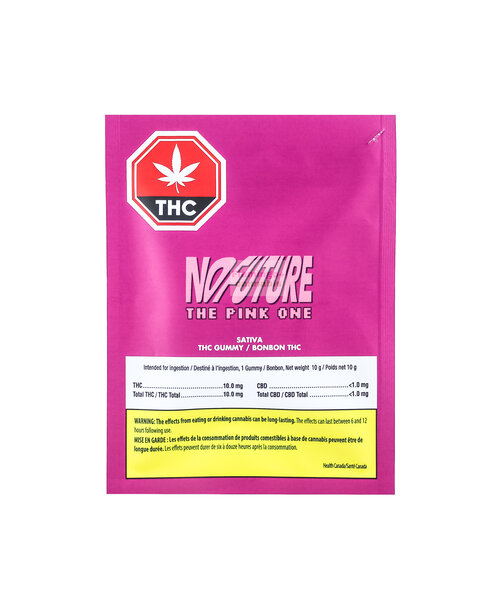 No Future The Pink  One THC Sativa Gummie 1X10MG
