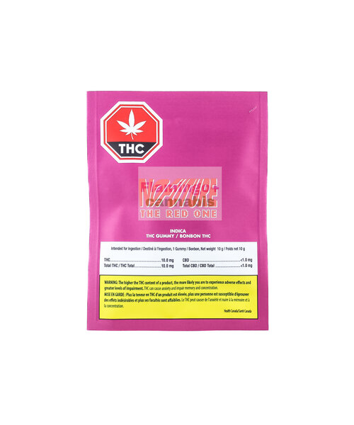 No Future The Red One THC Indica Gummie 1X10MG