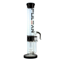 Pulsar 15" Straight Tube Recycler W/ Horn Bowl Assorted