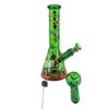 Pulsar Fruit Series Beaker Bong With Pipe & Poker Set