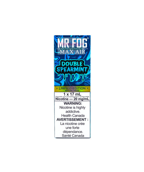 Mr. Fog Air MAX 8500 Puff Rechargeable Disposable Vape Double Spearmint