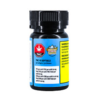 Glacial Gold THC Gel Caps 50X10MG