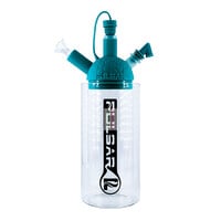 Pulsar Rip Silicone Series Gravity Bong W/ Cart Adapter Attachment Teal
