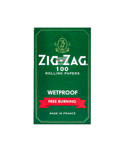 Zig Zag WetProof Rolling Papers 100 Pages/Pack
