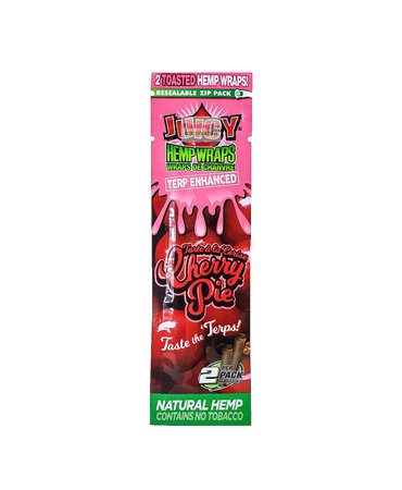 Juicy Jays Juicy Jay's Terp Enhanced Hemp Wraps Cherry Pie Juicy Jays Juicy Jay's Terp Enhanced Hemp Wraps Cherry Pie