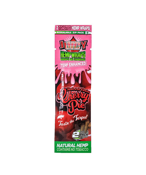 Juicy Jay's Terp Enhanced Hemp Wraps Cherry Pie
