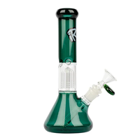 iRie 10" Beaker Bong w/ Tree Perk