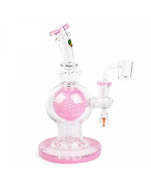 iRie 7" Aquatex Ball Rig W/Mushroom Marble