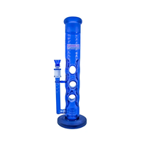 Pulsar Hyperspace Straight Tube Bong 14" Assorted