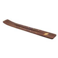 10' Wood Incense Burner Elephant