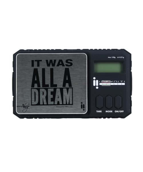 Infyniti Notorious BIG Rugged Guardian Digital Pocket Scale, 100g x 0.01g
