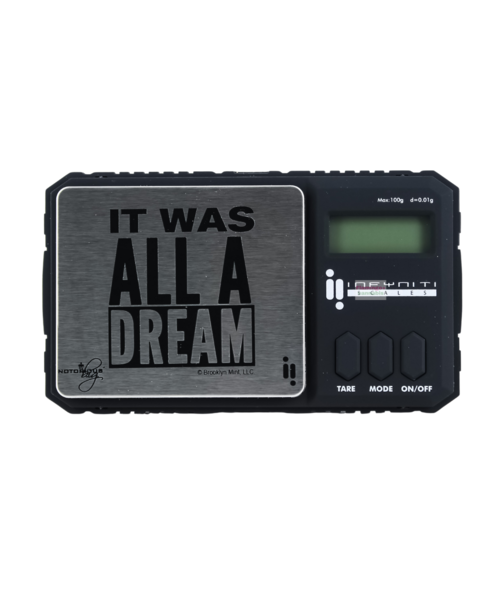 Notorious BIG Rugged Guardian Digital Pocket Scale, 100g x 0.01g
