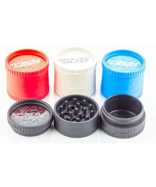 Santa Cruz Shredder 3-Piece Hemp Grinder Assorted