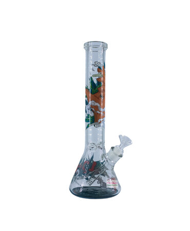 Red Eye Tek Red Eye Glass 15" 420 Eye Beaker Base Bong Red Eye Tek Red Eye Glass 15" 420 Eye Beaker Base Bong