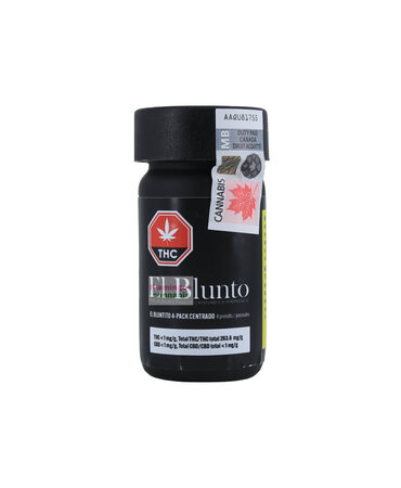 El Blunto El Blunto Centrado Craft Hybrid Glass Tip Blunts 4X0.75G El Blunto El Blunto Centrado Craft Hybrid Glass Tip Blunts 4X0.75G