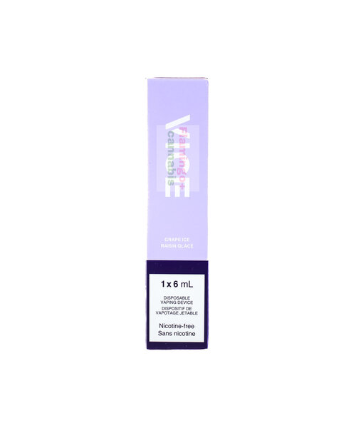 VICE Nicotine Free 2500 Puff Non-Rechargeable Disposable Grape Ice
