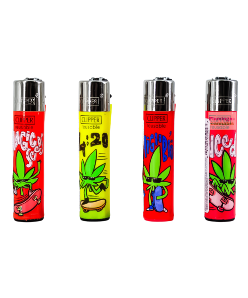 Clipper Refillable Lighter Weed Bros