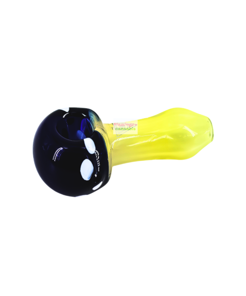 Red Eye Glass 3" Mini Mushroom Hand Pipe Blue