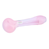 Red Eye Tek Red Eye Glass 4.25" Frosted Pink Hand Pipe with Window
