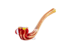 Red Eye Tek Red Eye Glass 4" Sherlock Claw Standing Hand Hash Pipe Red