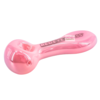 Red Eye Tek 4.5" Opaline Spoon Hand Pipe Pink Slyme
