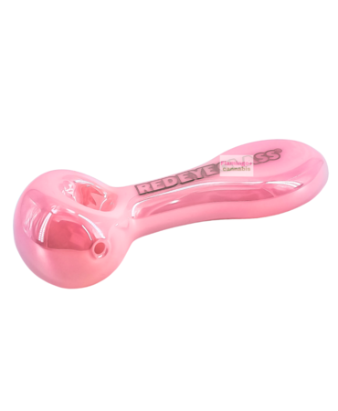 Red Eye Tek Red Eye Tek 4.5" Opaline Spoon Hand Pipe Pink Slyme Red Eye Tek Red Eye Tek 4.5" Opaline Spoon Hand Pipe Pink Slyme
