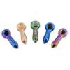 Geo-Neo 4" Electroplated Spoon Pipe