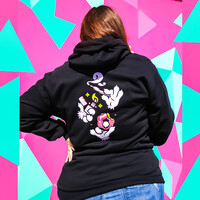 NEW 2024 Flamingo+ Hoodie  "Stoner Paws"