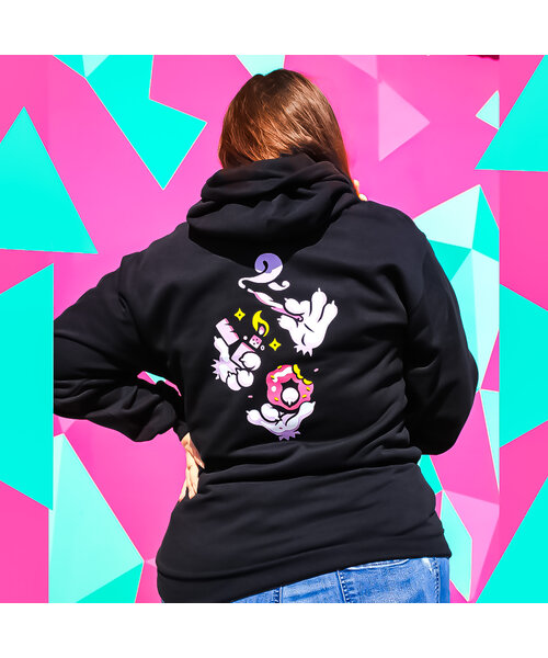 NEW 2024 Flamingo+ Hoodie  "Stoner Paws"