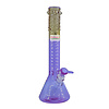 GEAR Premium 14" Textured Neck Beaker Bong Purple