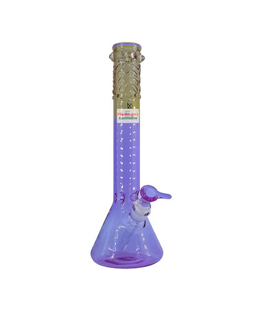 GEAR Premium GEAR Premium 14" Textured Neck Beaker Bong Purple
