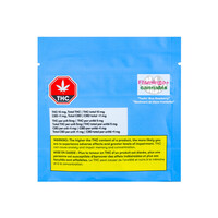 OLLI Burst Feelin Blue Raspberry Hybrid THC Gummies
